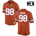 Men's Florida Gators #98 Luke Ancrum NCAA Nike Orange Authentic Stitched College Football Jersey EHM4562TE